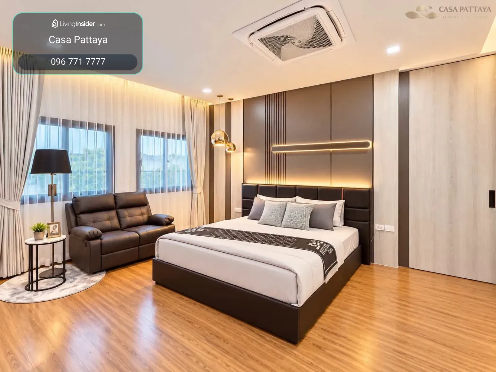 Modern Pool Villa for Rent Near Tara Pattana International School – รูปที่ 2