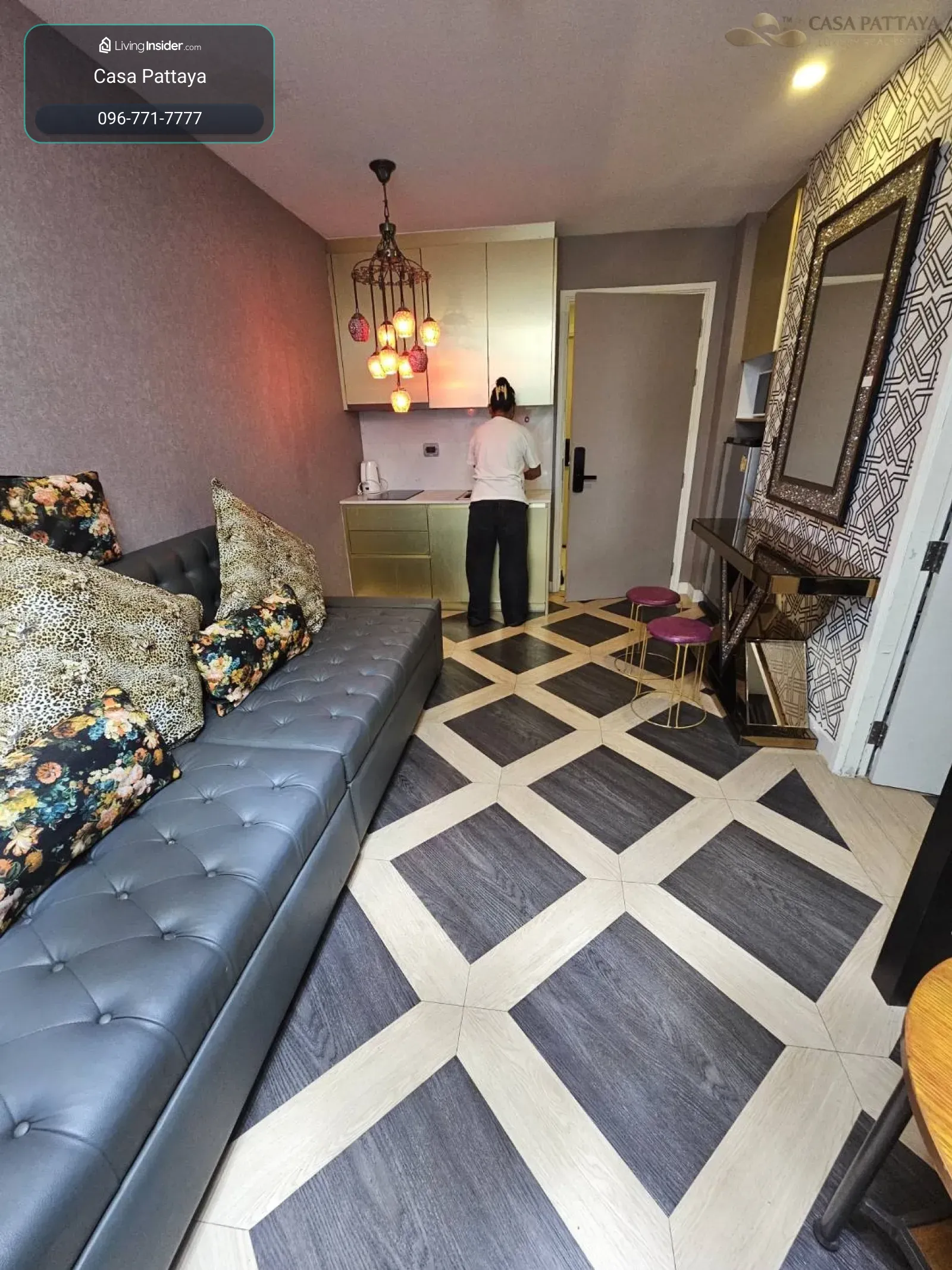 ให้เช่าคอนโด Espana Condo Resort ห้อง Pool Access ก้าวลงสระได้เลย – รูปที่ 3