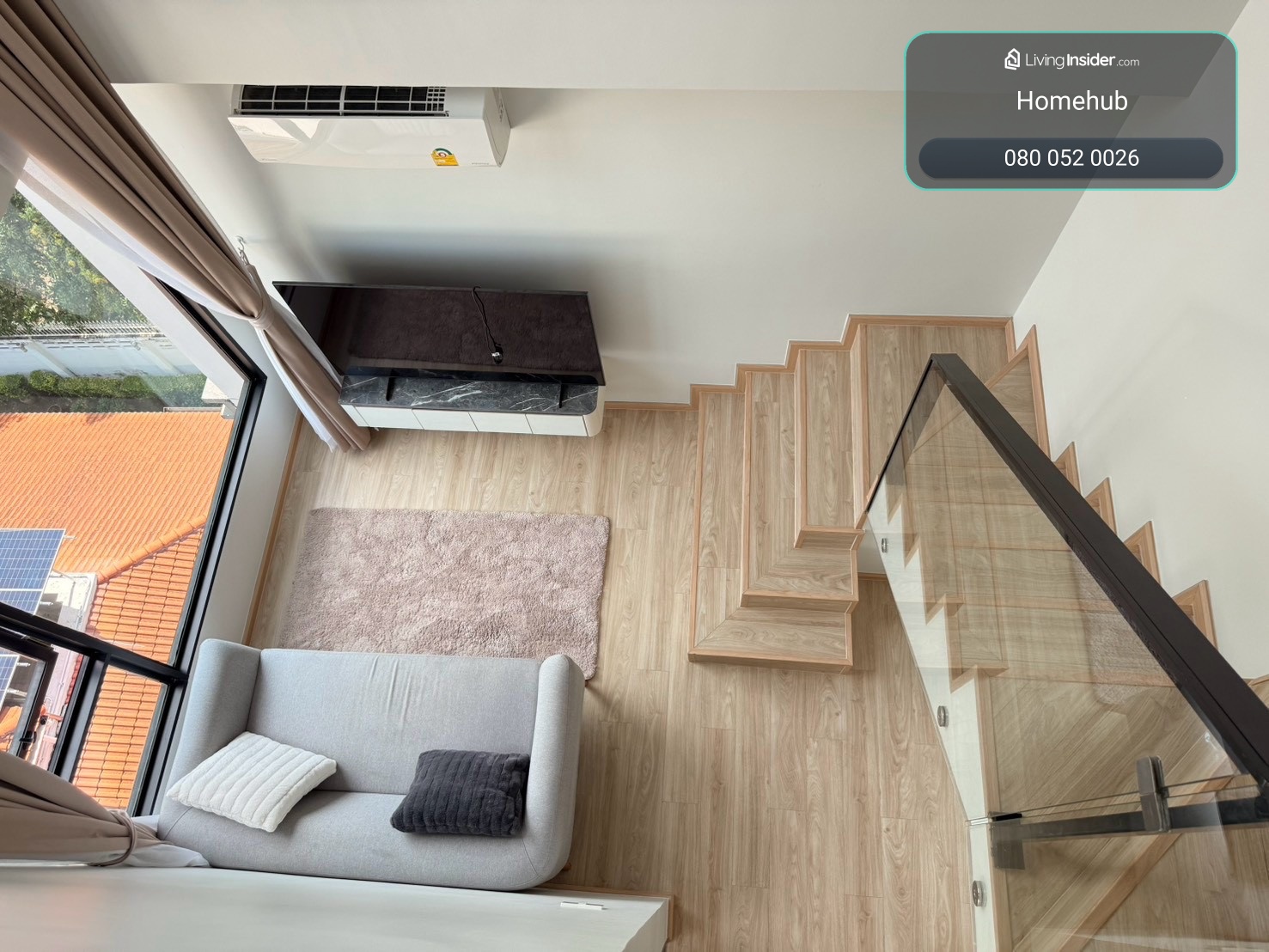 ให้ เช่า ESQUE Sukhumvit 101/1 เอสคิว สุขุมวิท 101/1 1ห้องนอน 2ห้องน้ำ ห้อง Loft – รูปที่ 3