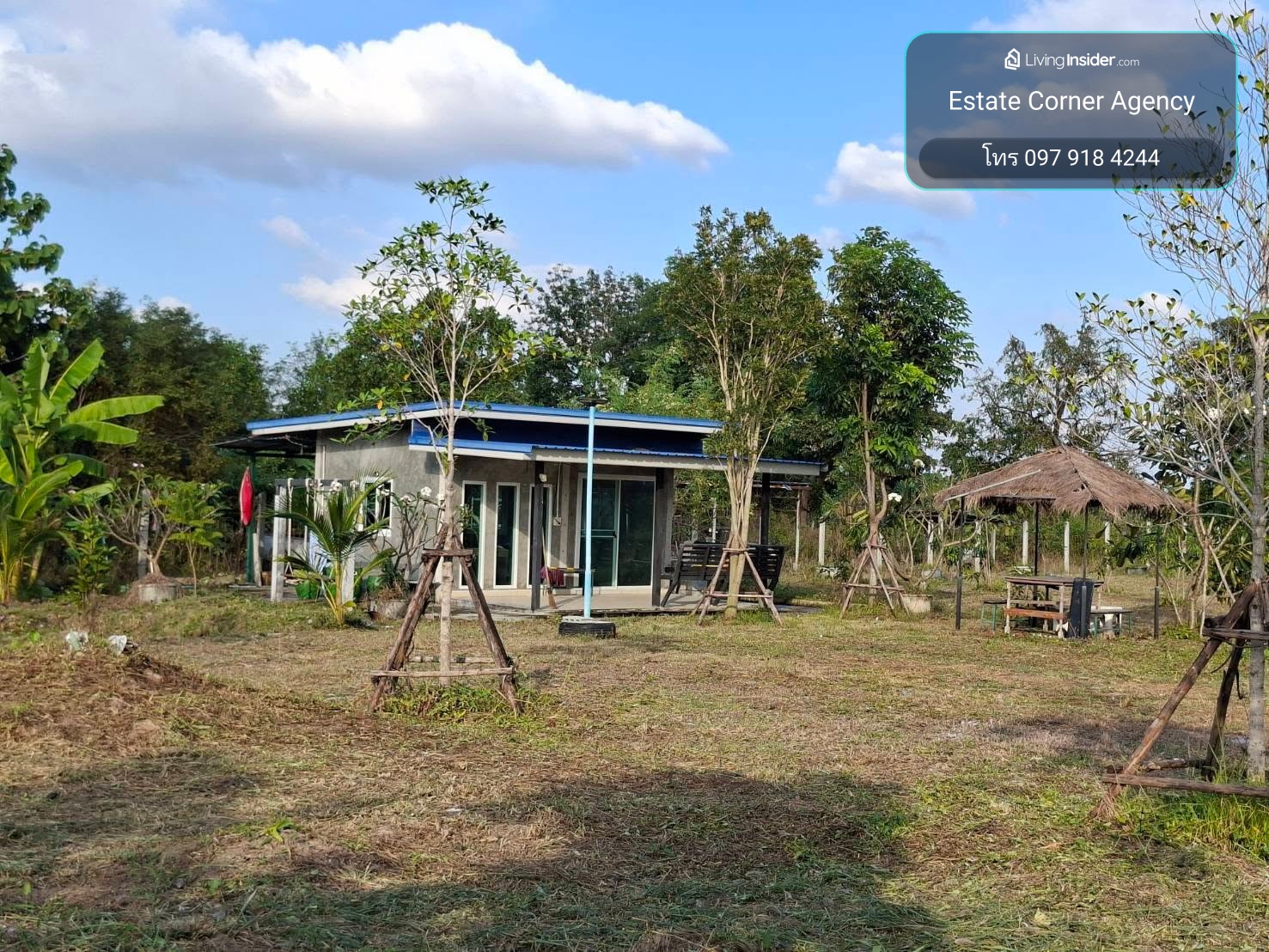 98417 - 2 rai of land for sale with 2 houses and a multi-purpose shed, Lao Khwan District, Kanchanaburi Province *** No flooding. – รูปที่ 4