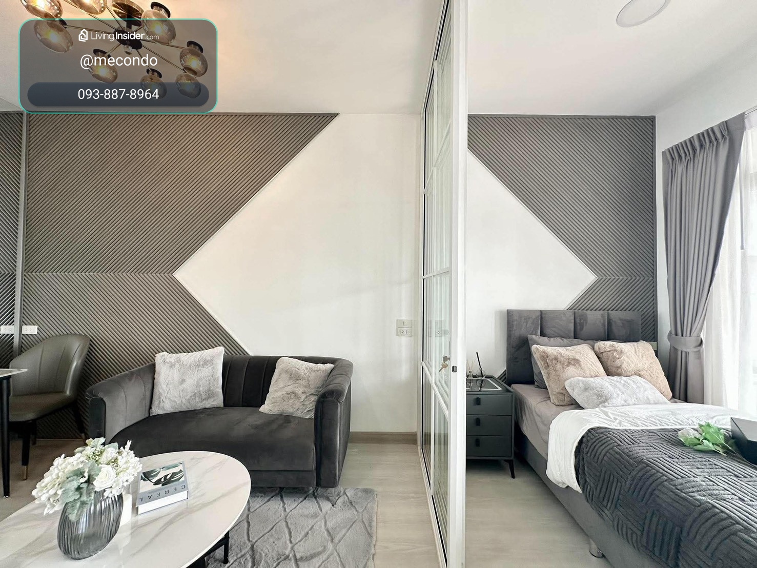 ME2500762 Condo for sale, large room, 2 bedrooms, Corn Cob Condo, Ramkhamhaeng, ready to move in. – รูปที่ 4