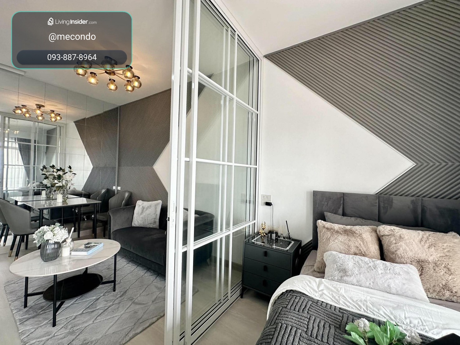 ME2500762 Condo for sale, large room, 2 bedrooms, Corn Cob Condo, Ramkhamhaeng, ready to move in. – รูปที่ 3