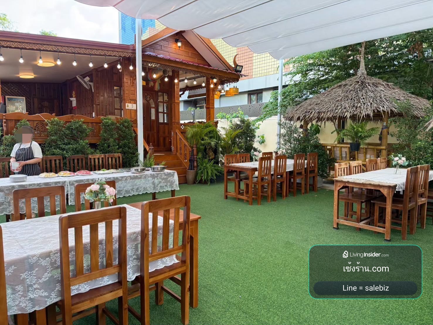 เซ้งร้านอาหาร ย่านเกษตรนวมินทร์ ซอยประเสริฐมนูกิจ 33 มีที่จอดรถหน้าร้าน มีหลังคาผ้าใบเปิด-ปิดอัตโนมัติ – รูปที่ 2