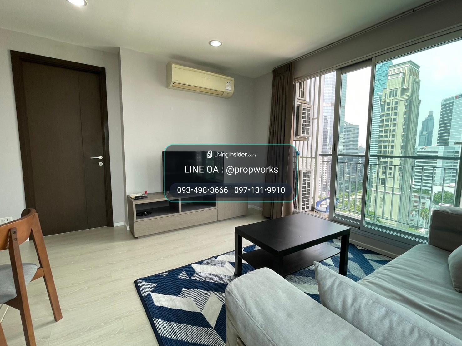 [ให้เช่า | RENT] 🎉RCS3152🎉🏢ริทึ่ม สาทร-นราธิวาส | RHYTHM Sathorn-Narathiwas | ห้องมุมสุดไพรเวท กว้างขวางพร้อมอยู่ เดินทางโคตรไว ใกล้ BTS ช่องนนทรี!  – รูปที่ 2