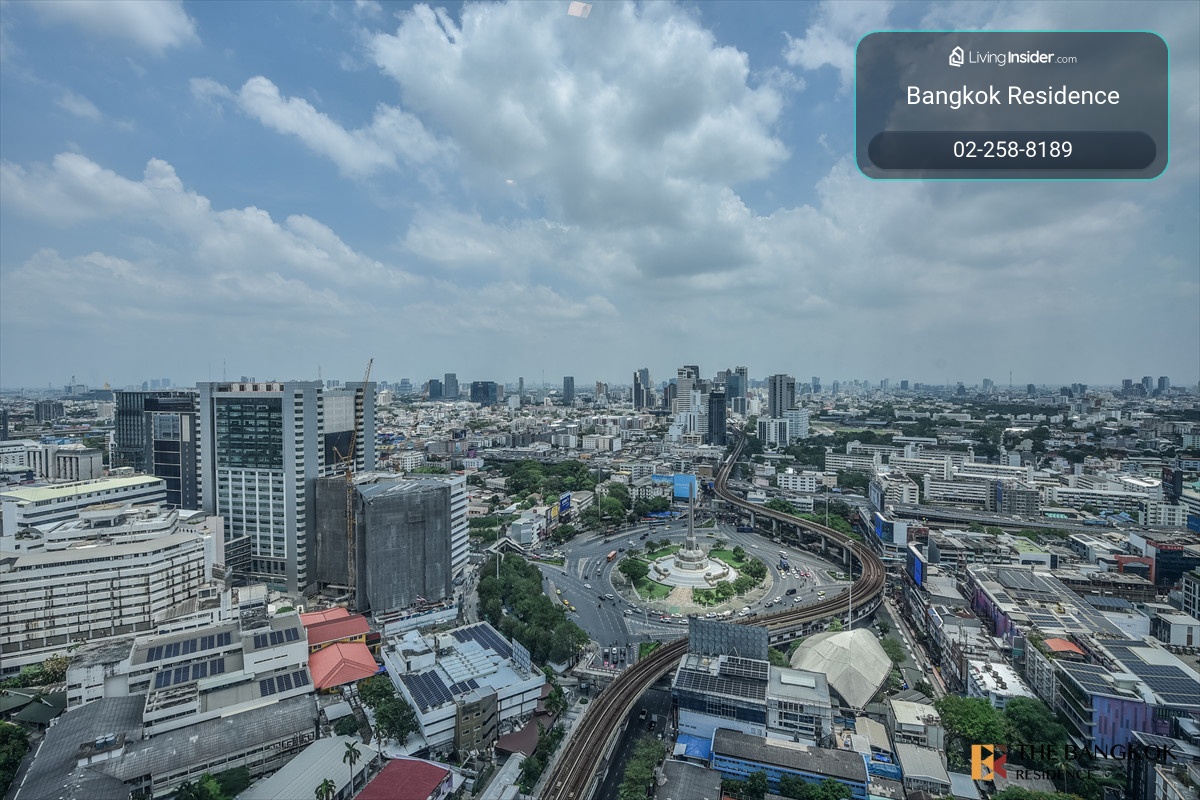 วิวอนุสาวรีย์ ชั้นสูง 43,000 2BED 2BATH ที่ IDEO Q VICTORY BY:TIGER – รูปที่ 4