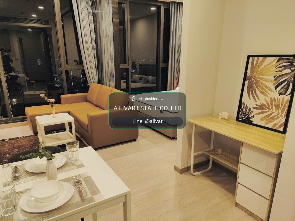 RC104226 Condo for rent at One9five Asoke-Rama 9 ใกล้ MRT พระราม 9  – รูปที่ 2