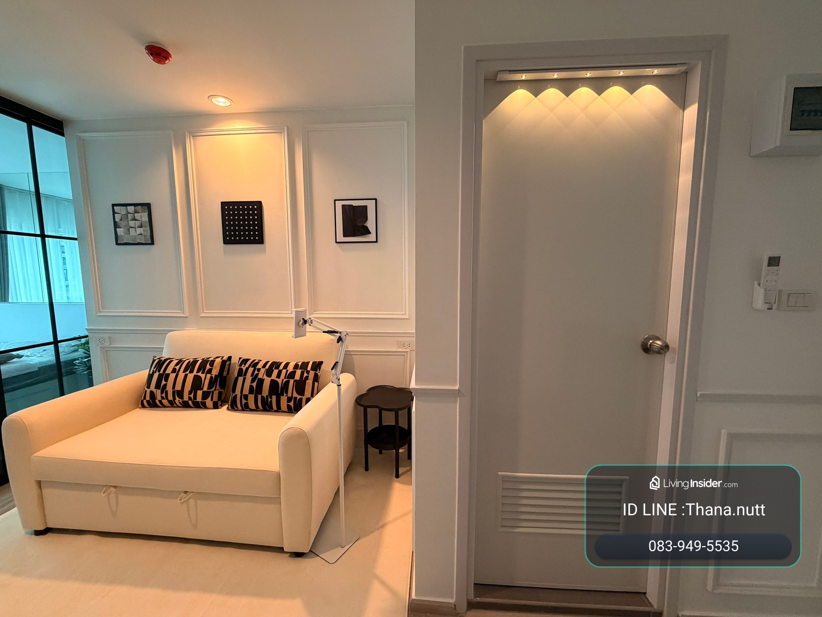 ให้เช่าคอนโด พร้อม Walk-in Closet & Sofa BED--พร้อมอยู่ 1 พ.ย.69--รีเจ้นท์ โฮม บางนา   – รูปที่ 4