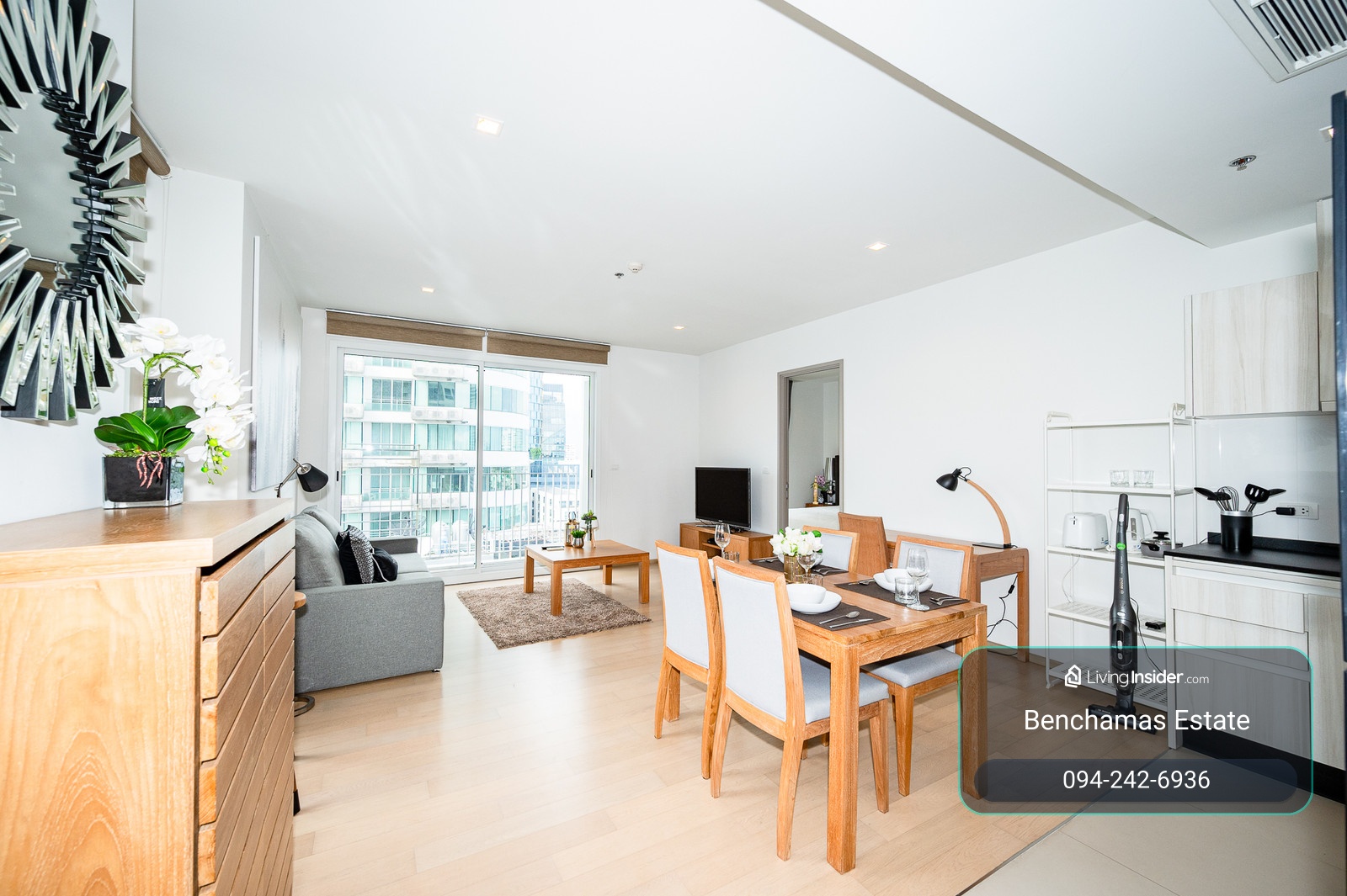 🔥 FOR RENT HQ by Sansiri | 1 Bedroom, 1 Bathroom | Near BTS Thong Lo – รูปที่ 3