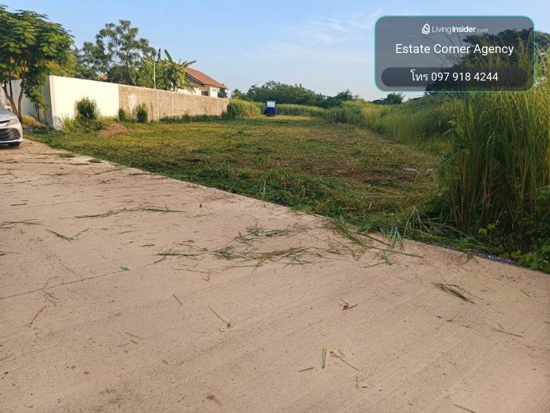 96953 - Land for sale, 140.3 sq m, Black Mountain zone, Hua Hin, next to cement road, water and electricity ready, free transfer fee. – รูปที่ 4