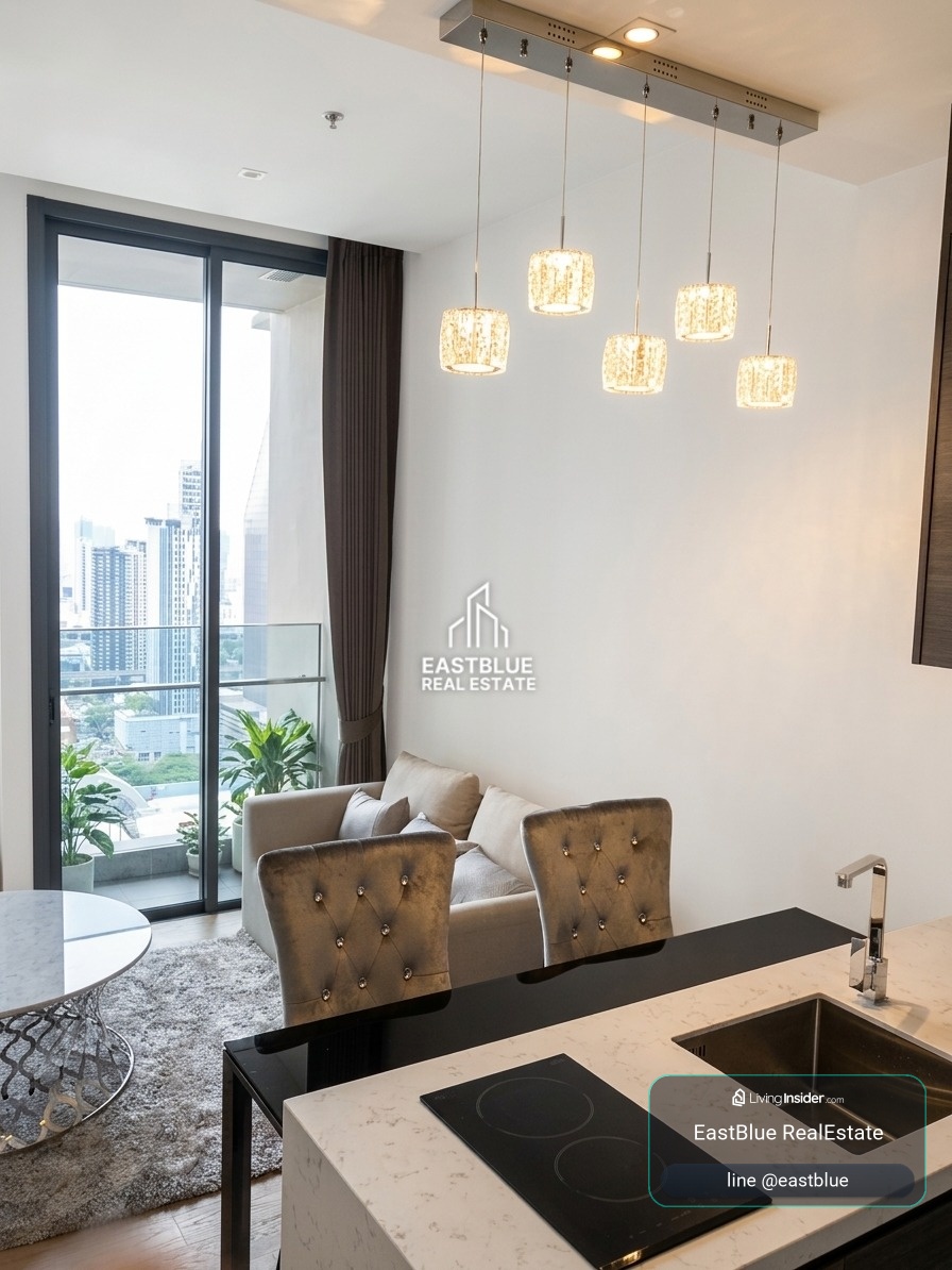 ให้เช่า The Esse Asoke 1 นอน 45 ตร.ม. ใกล้ BTS อโศก 37,000/เดือน 0642748883 – รูปที่ 3