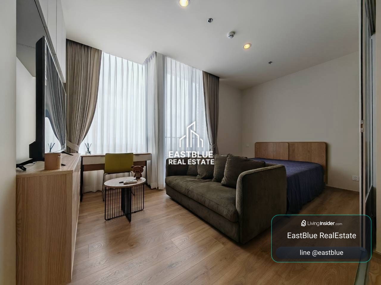 ให้เช่า Noble Form Thonglor 1 นอน 34 ตร.ม. ใกล้ BTS ทองหล่อ 34,000/เดือน 0642748883 – รูปที่ 3