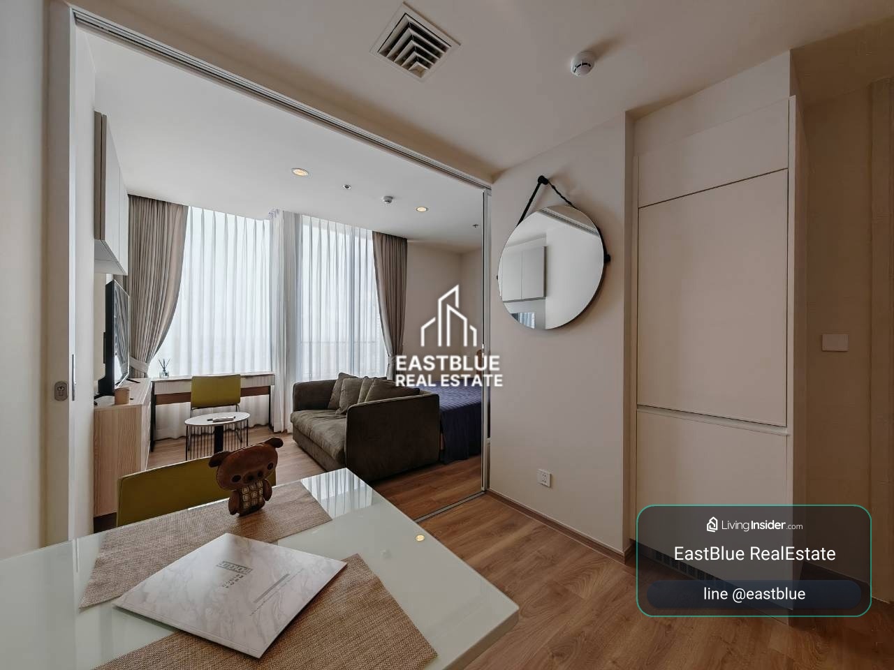 ให้เช่า Noble Form Thonglor 1 นอน 34 ตร.ม. ใกล้ BTS ทองหล่อ 34,000/เดือน 0642748883 – รูปที่ 4