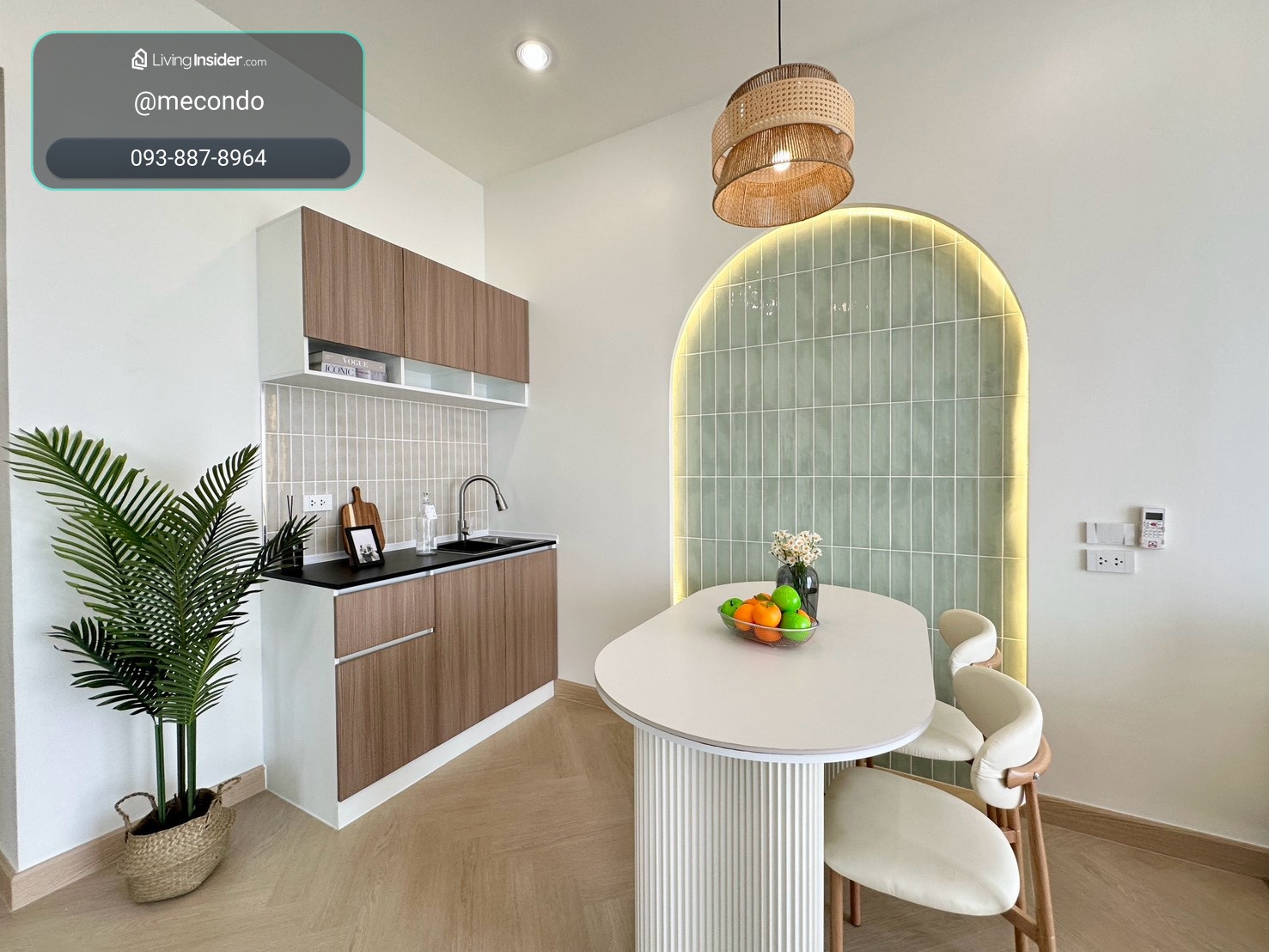 ME2500763 Condo for sale, large room, 53.5 sq m, 2 bedrooms, Corn Cob Condo, Ramkhamhaeng 40 – รูปที่ 3