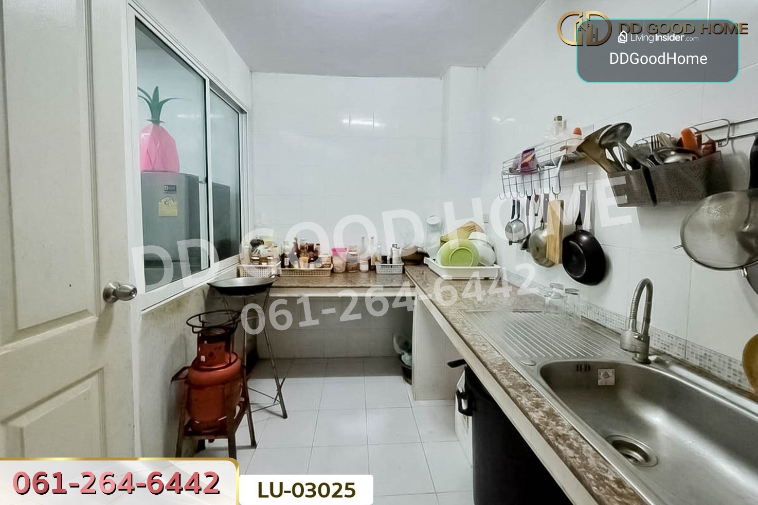 Townhouse in Wisetsuknakorn Village, Phase 5, Phanthai Norasing Rd. LU-03025 – รูปที่ 3