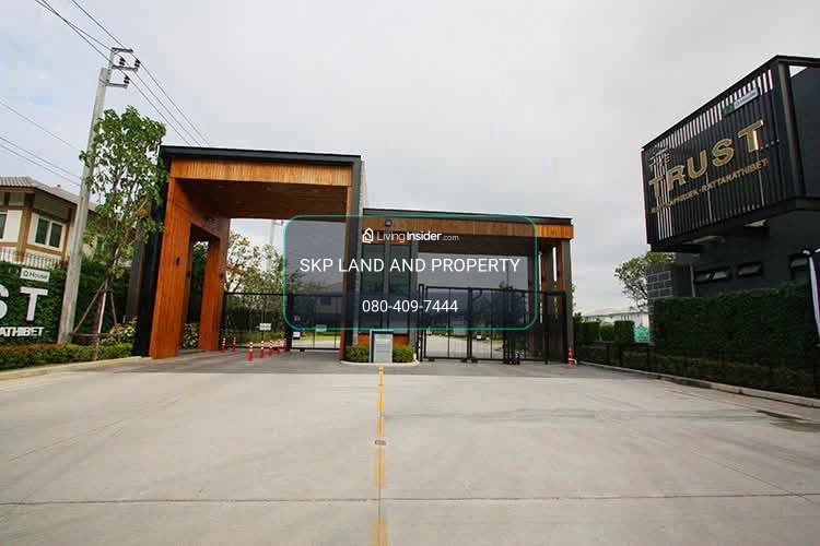 For sale/rent, large townhome, fully furnished, ready to move in, The Trust 95 Ratchaphruek-Rattanathibet project. – รูปที่ 2