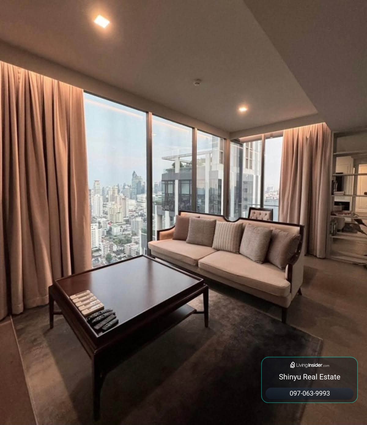 ให้เช่าคอนโด Celes Asoke - 3 ห้องนอน 3 ห้องน้ำ - 134 ตร.ม. - เช่า 220,000 บาท/เดือน [JZr2610016]  – รูปที่ 4