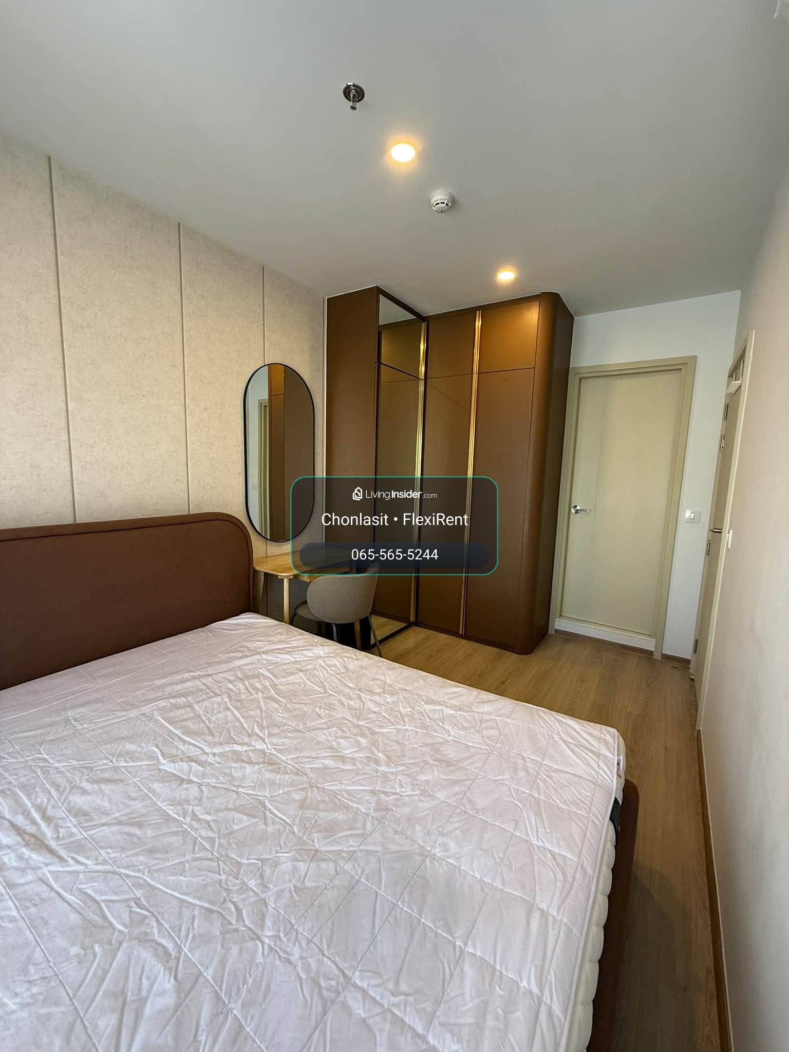 🌳 ชั้น 25 วิวสวนเบญจสิริ ห้องใหม่ 35 ตร.ม. พร้อมห้องทำงาน | Life Rama 4 – Asoke – รูปที่ 4