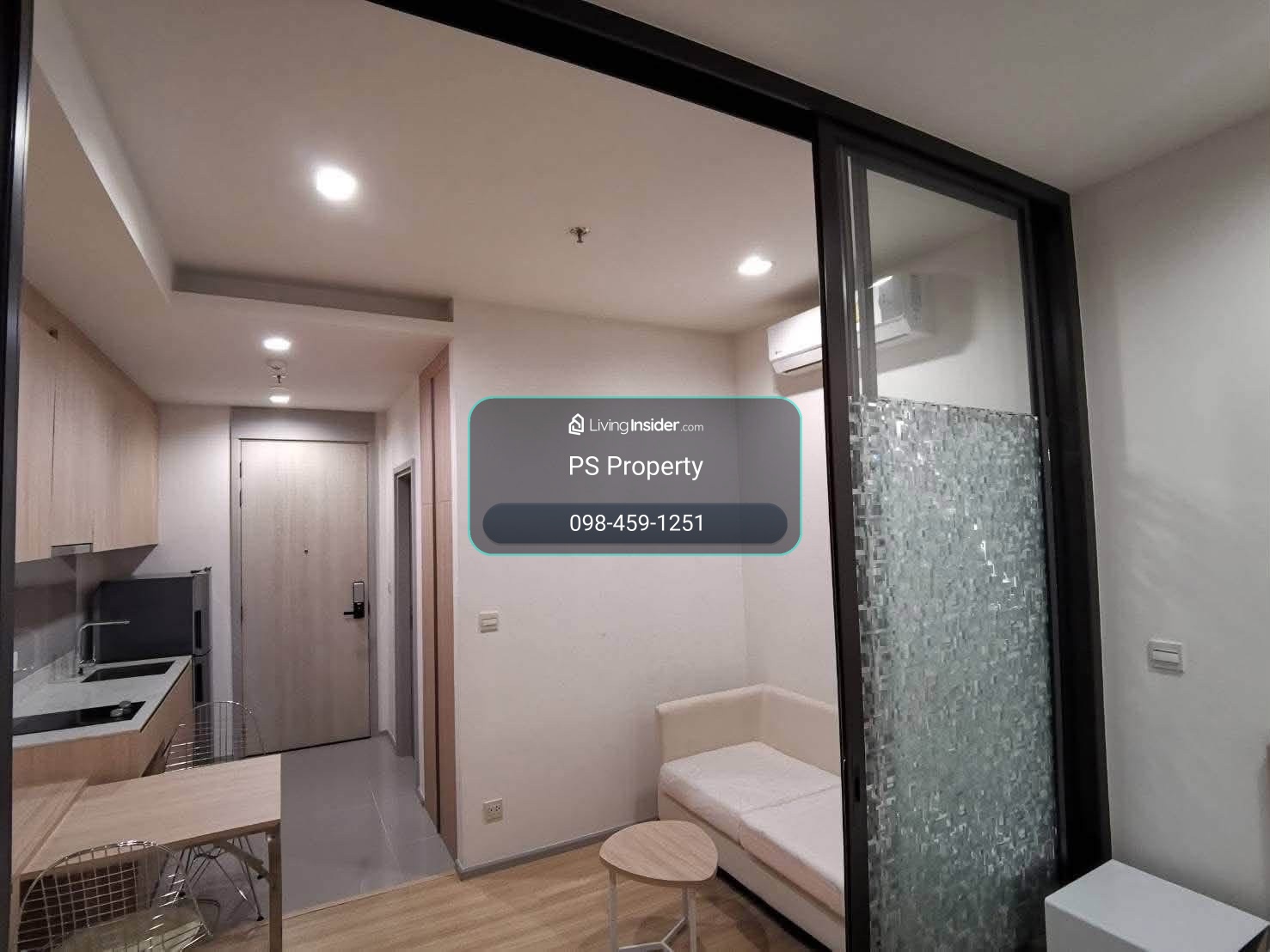 ให้เช่า ✨ M Jatujak ✨ pet friendly 🐕 🐈 เฟอร์นิเจอร์ และ เครื่องใช้ไฟฟ้าครบ ใกล้ BTS BTS หมอชิต  – รูปที่ 3