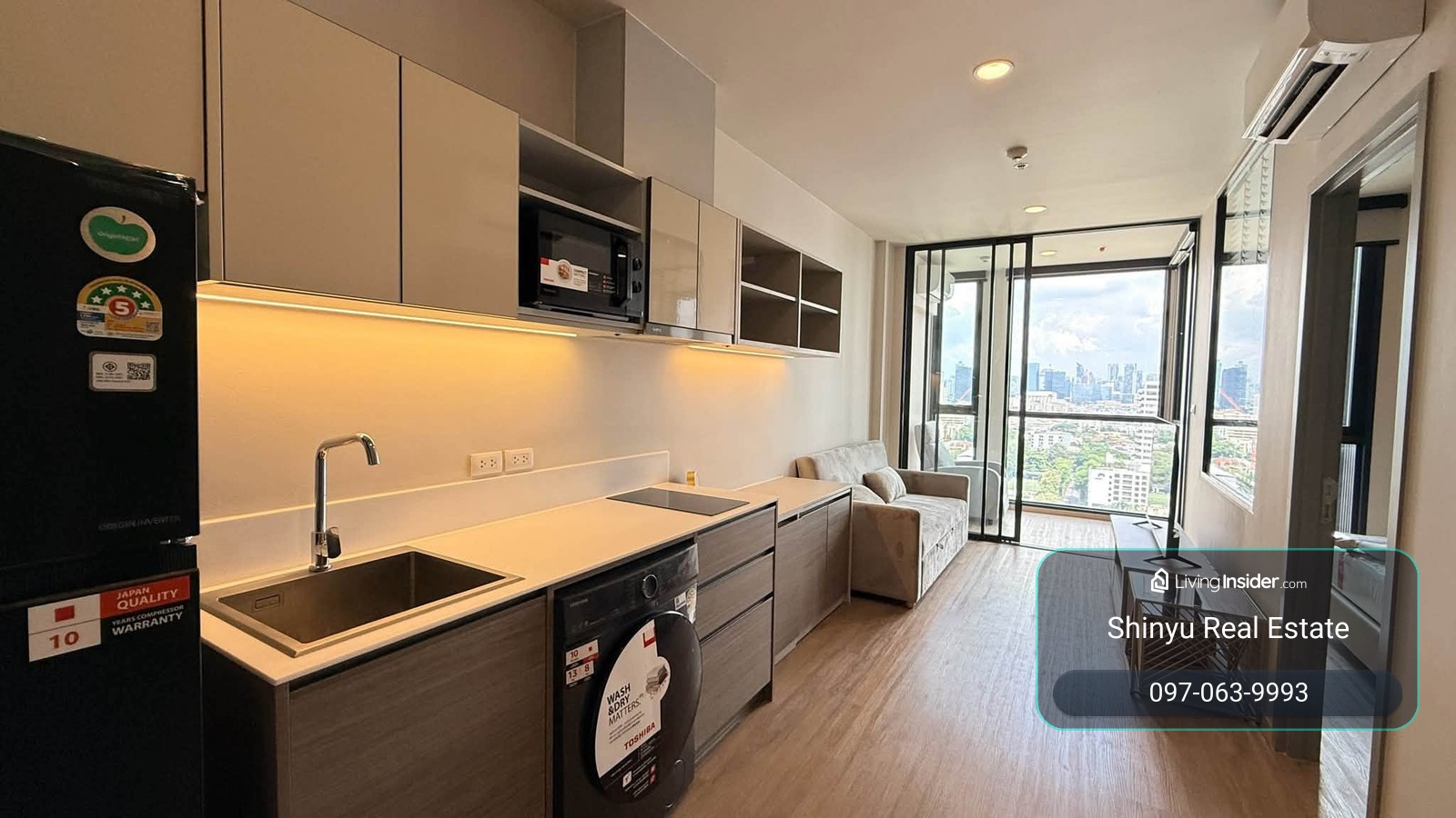 ให้เช่าคอนโด The Issara Sathorn - 1 ห้องนอน 1 ห้องน้ำ - 37 ตร.ม. - เช่า 30,000 บาท/เดือน [BLr2610048]  – รูปที่ 2
