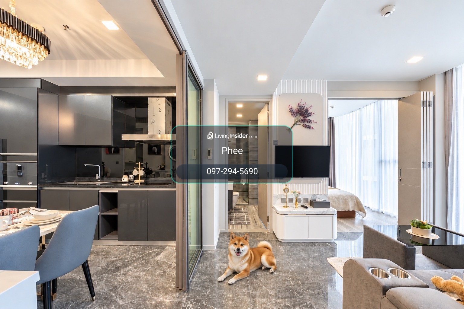 🇹🇭 Ashton Residence 41 — Condo for rent, pet friendly 🐾 The perfect space for you and your four-legged friends. Complete with furniture Move in now 🛏 2 bedrooms | 🛁 2 bathrooms 📐 Size 75 sq m. 🛋 Fully furnished Ready to move in 🐶 Pet Friendly 💰 Rent 65,00 – รูปที่ 3