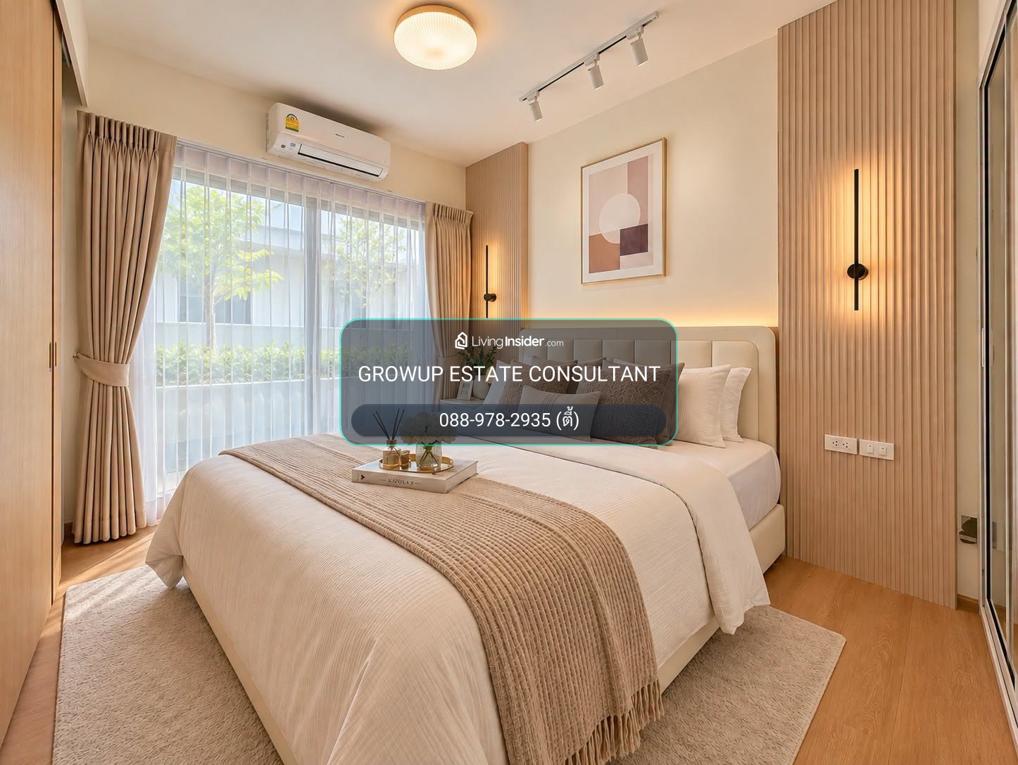 K-7284 🔥🔥ห้องใหญ่ วิวสวน ระเบียงใหญ่ เหมือนอยู่บ้าน  !!  ตกแต่งใหม่ ขาย คอนโด A space สุขุมวิท 77 พร้อมอยู่ – รูปที่ 4