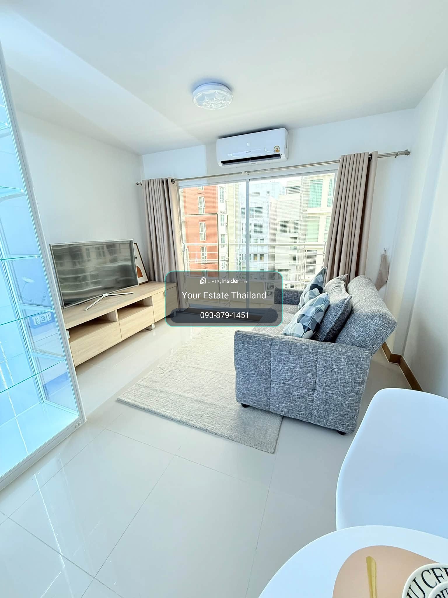 Ivy ratchada condo, 2 bedrooms, quiet corner room. Fully furnished Vacant and ready for rent – รูปที่ 2