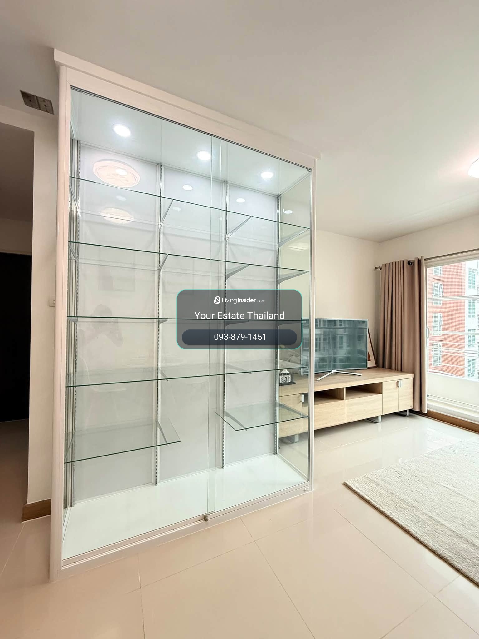 Ivy ratchada condo, 2 bedrooms, quiet corner room. Fully furnished Vacant and ready for rent – รูปที่ 4