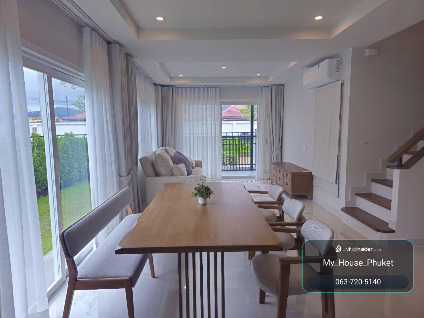 บ้านเดี่ยว 2 ชั้นแปลงมุมสุดเอกสิทธิ์ | 4 ห้องนอน พร้อมสวนส่วนตัว โซนถลาง (ค่าเช่า 80,000 บ./ด.) – รูปที่ 3