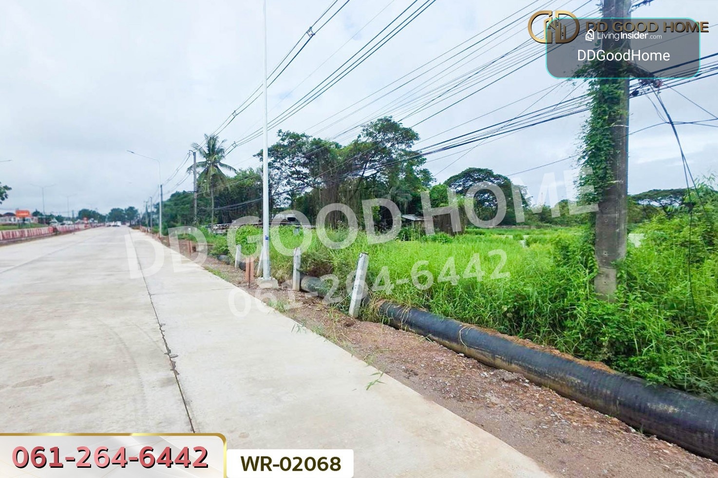 ที่ดินนาดี 3 ไร่ 355.1 ตร.ว. เมืองอุดรธานี ใกล้สนามบินอุดรธานี WR-02068 – รูปที่ 3
