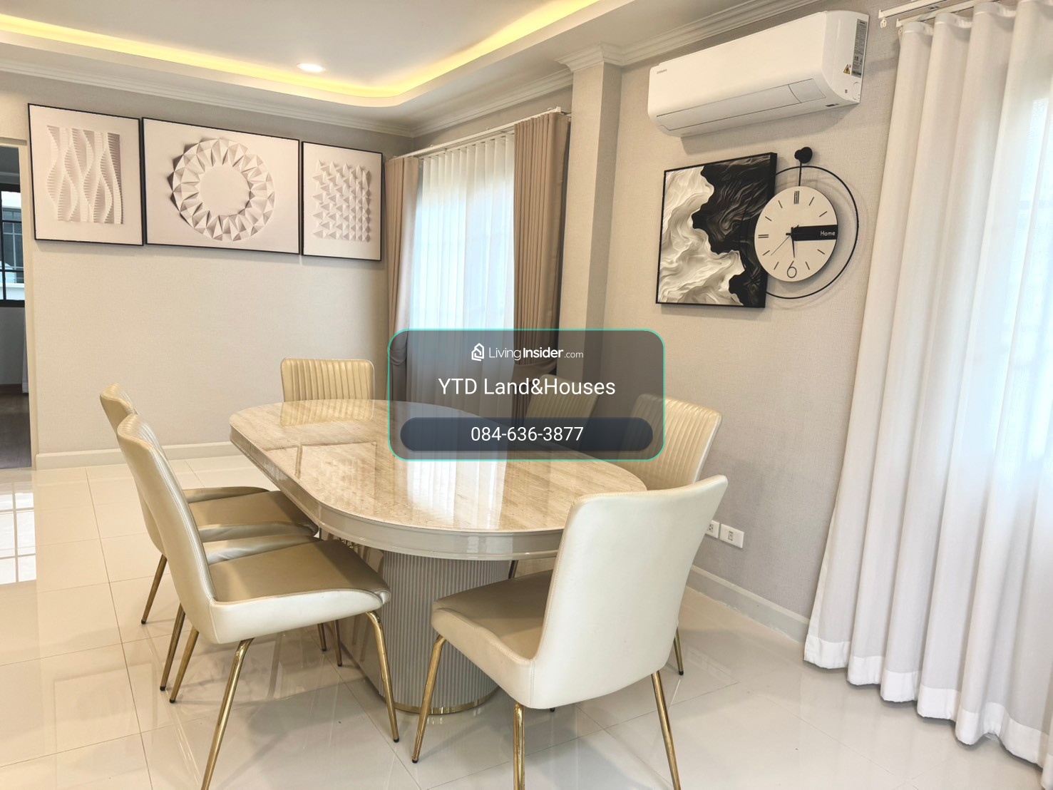 House for rent CENTRO Bangna Phase 2 | Premium Corner House near MEGA BANGNA. The house comes fully furnished and equipped with air conditioning in every bedroom, along with all necessary home appliances—move-in ready!  Listing No: YT01-2613  – รูปที่ 4