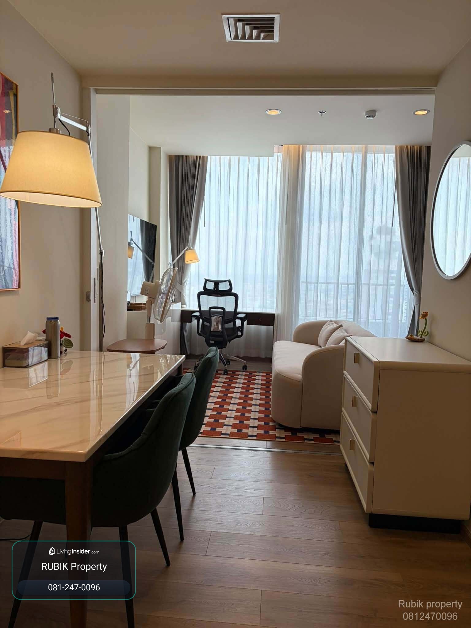 🏙️ NOBLE FORM THONGLOR RB2374 🔥 New room, 25th floor, fully furnished! Rent 35K at Thonglor | FOR RENT – รูปที่ 4