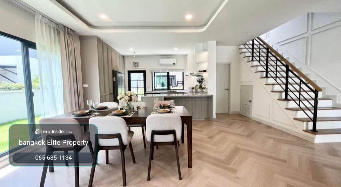 ปรับราคาลง!! บ้านสวย พร้อมอยู่ Centro บางนา ติดเมกาบางนา 4 ห้องนอน 1 ห้องแม่บ้าน – รูปที่ 4