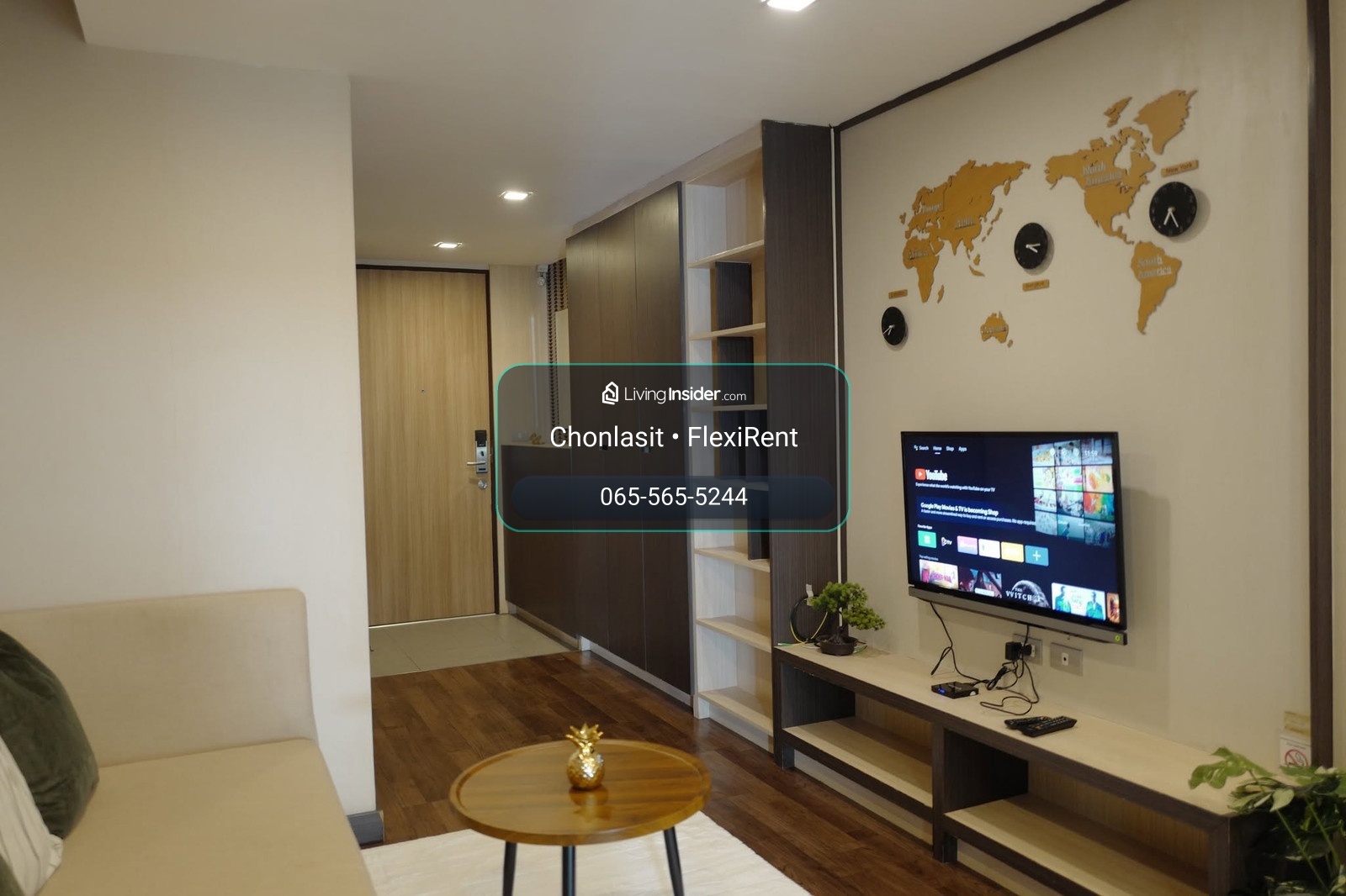 🐶 คอนโด Pet Friendly 2 ห้องนอน 2 ห้องน้ำ ใกล้ BTS เพียง 100 ม. | Qube Suites Sukhumvit 46 – รูปที่ 3