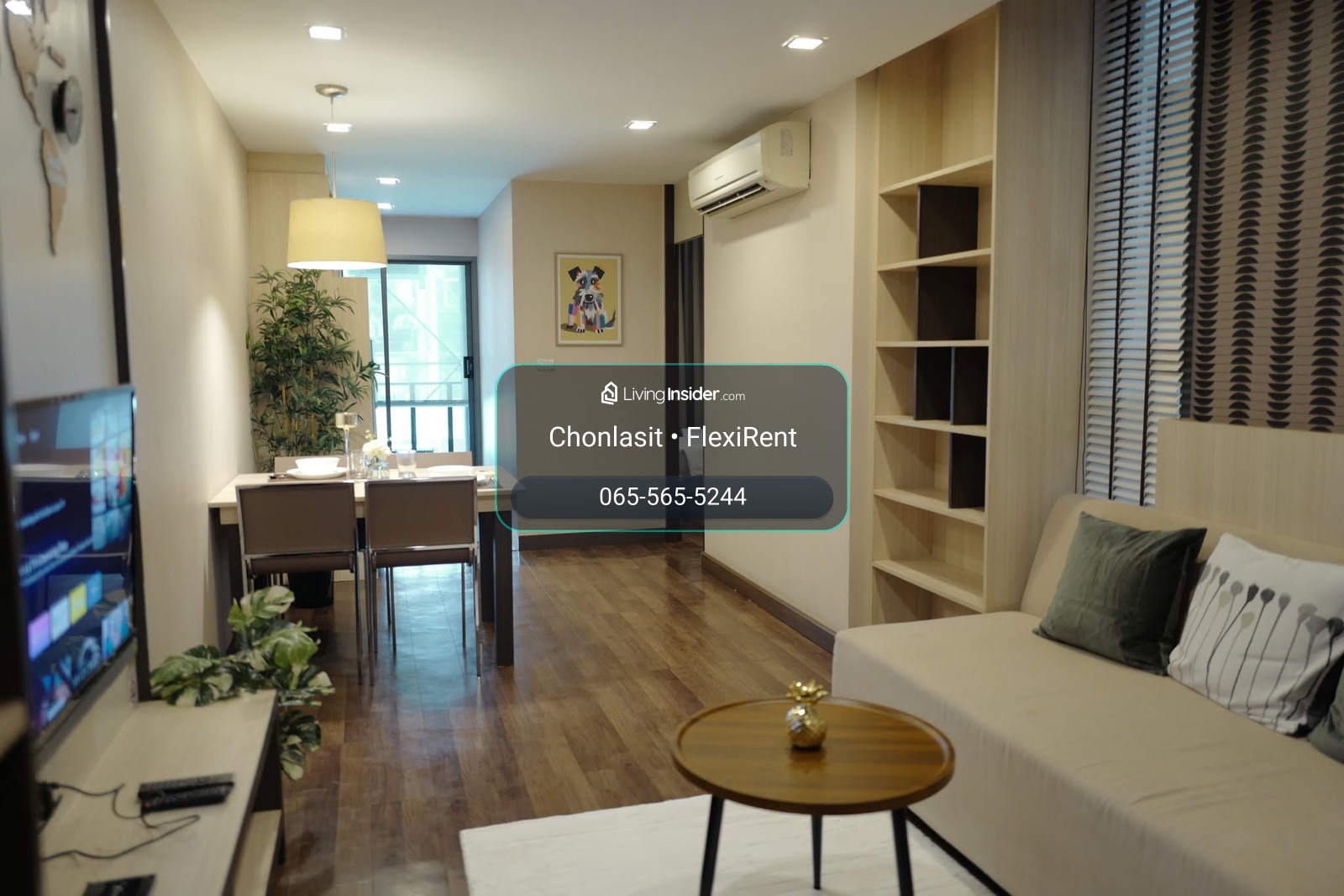 🐶 คอนโด Pet Friendly 2 ห้องนอน 2 ห้องน้ำ ใกล้ BTS เพียง 100 ม. | Qube Suites Sukhumvit 46 – รูปที่ 4
