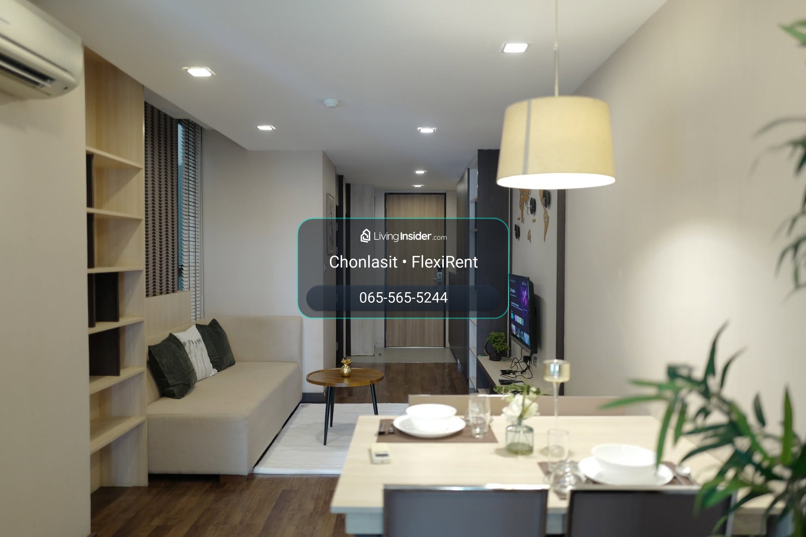 🐶 คอนโด Pet Friendly 2 ห้องนอน 2 ห้องน้ำ ใกล้ BTS เพียง 100 ม. | Qube Suites Sukhumvit 46 – รูปที่ 2