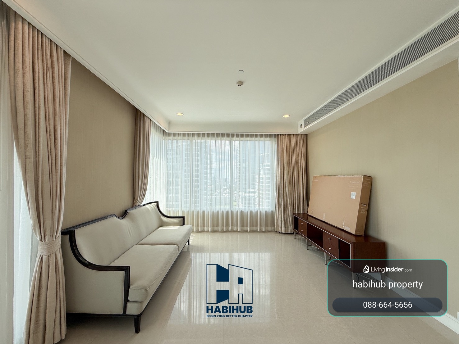 🏠✨ คิว หลังสวน (Q Lang Suan) | ขาย/เช่า คอนโดห้อง 3 ห้องนอน (HBH-TB-413) – รูปที่ 2