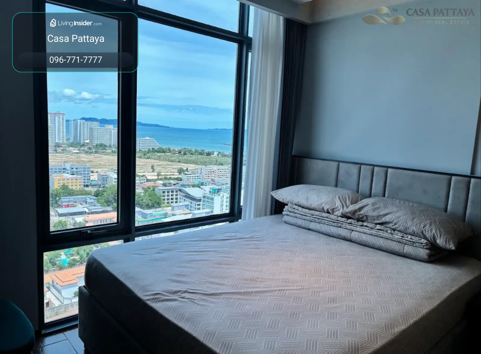 For Rent: Beverly Mountain Bay Condo, Pratumnak Hill – High Floor – รูปที่ 4