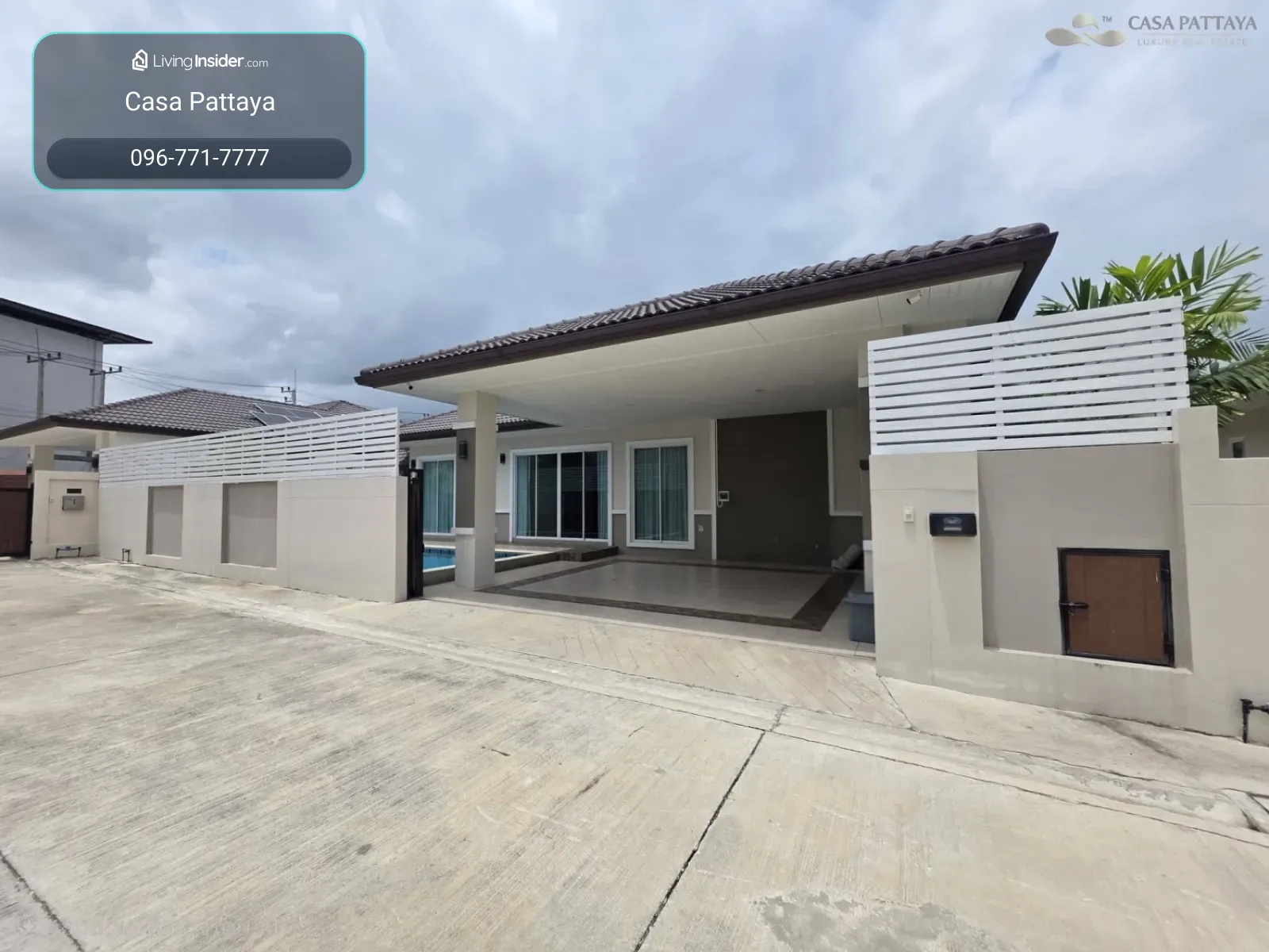Modern Luxury Pool Villa for Sale – Huay Yai, Pattaya (Garden Ville 6) – รูปที่ 2