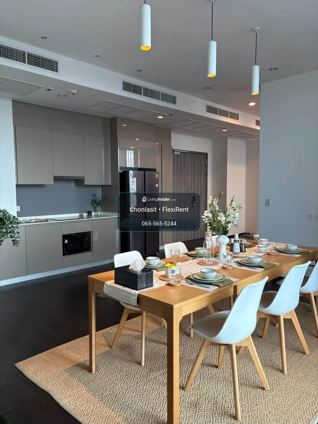 🏙️ Penthouse 4 ห้องนอน 202 ตร.ม. ชั้น 48 วิวสูง พื้นที่กว้างสำหรับครอบครัว | Whizdom Essence – รูปที่ 3