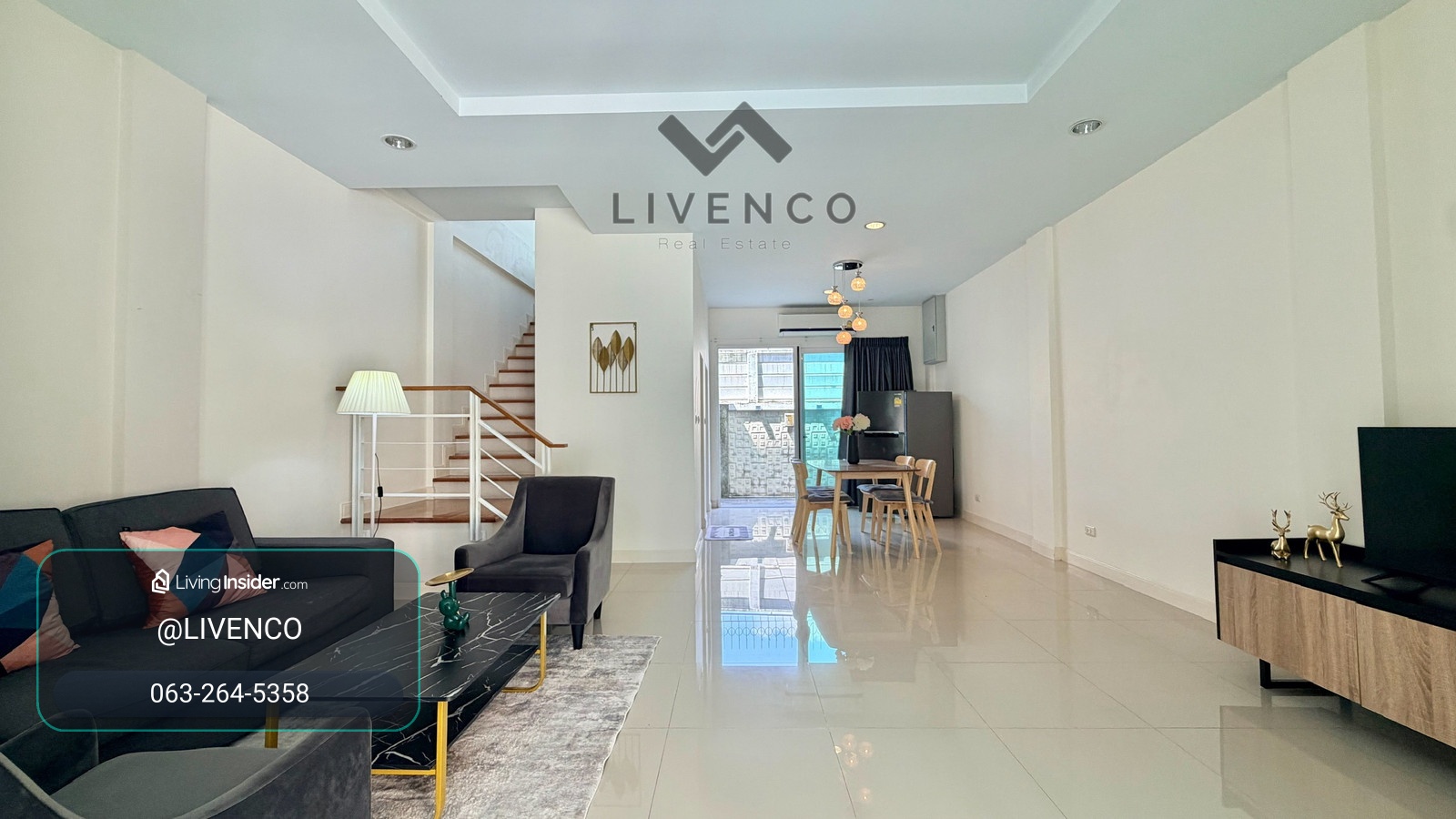 For rent : Townhome บ้านกลางกรุง พระราม3   – รูปที่ 2