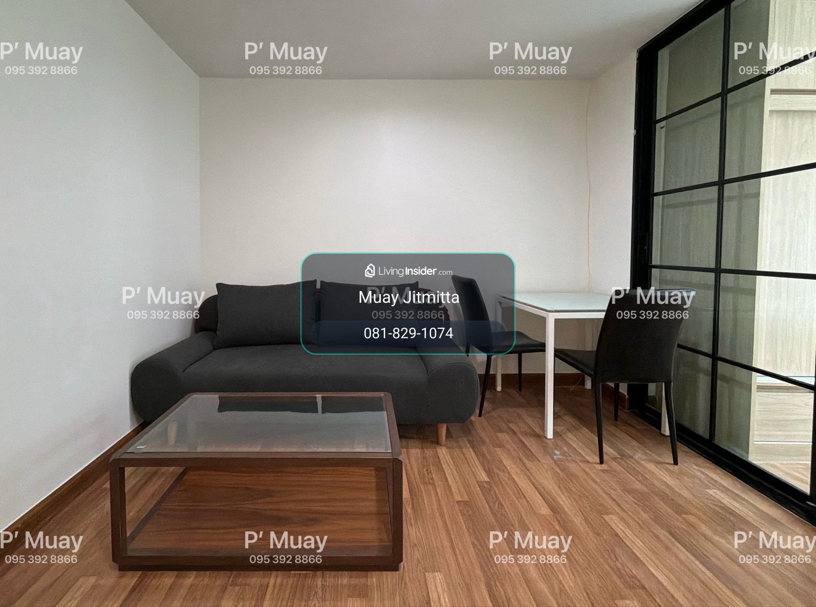 ✅ Ready to move in ✅ You can reserve, for rent 🍃 Wide front room, building 🅱️ Rare, special plan, south facing, view of the skytrain + in front of the project 📍 there is a front-loading washing machine + Digital door lock 📱 #Regent Home Bang Son 27 ❤️ Ren – รูปที่ 2