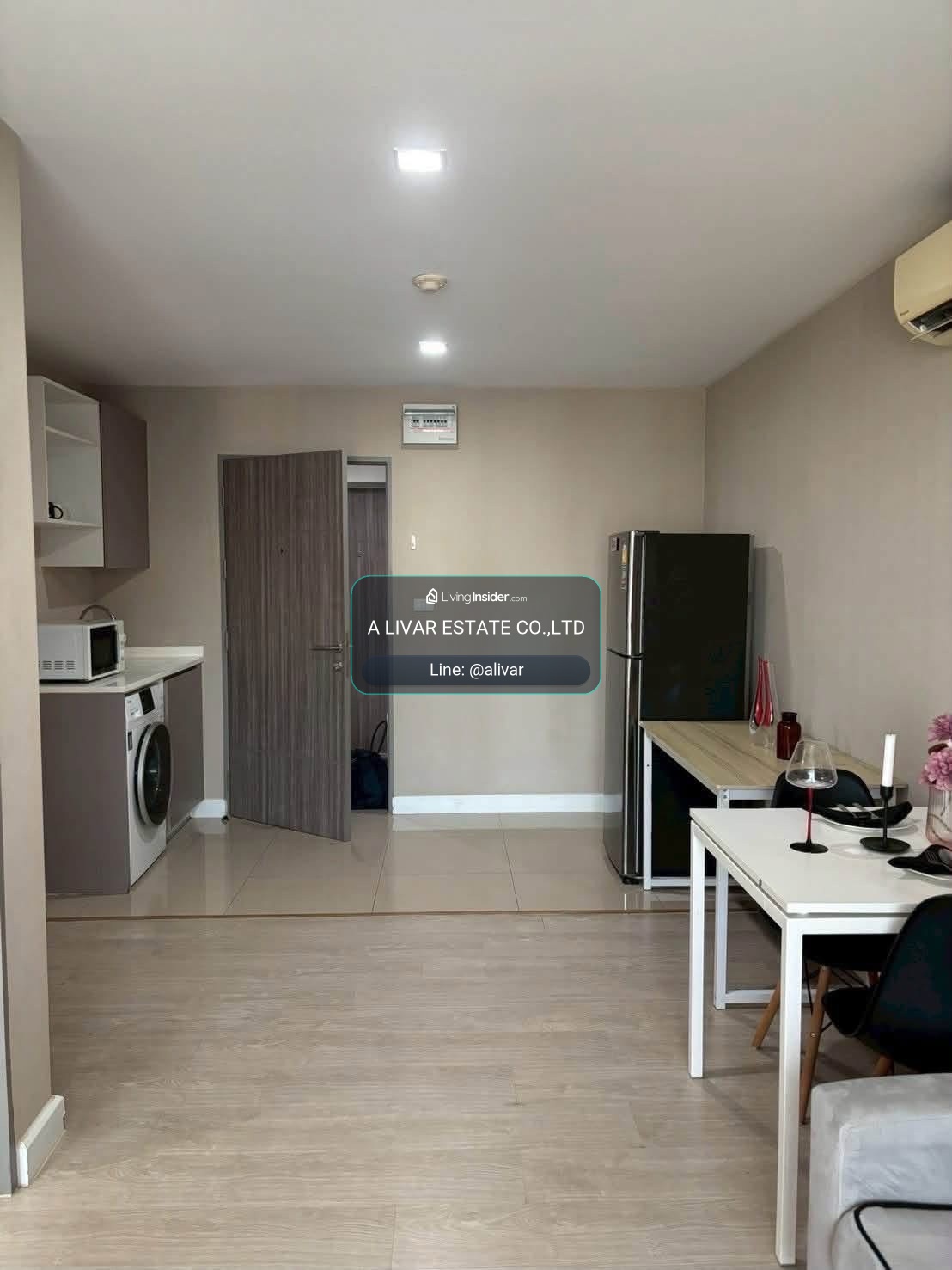 RC105626 Condo for rent 1 bed at Metro Luxe Ratchada ใกล้ MRT ห้วยขวาง และสุทธิสาร  – รูปที่ 3