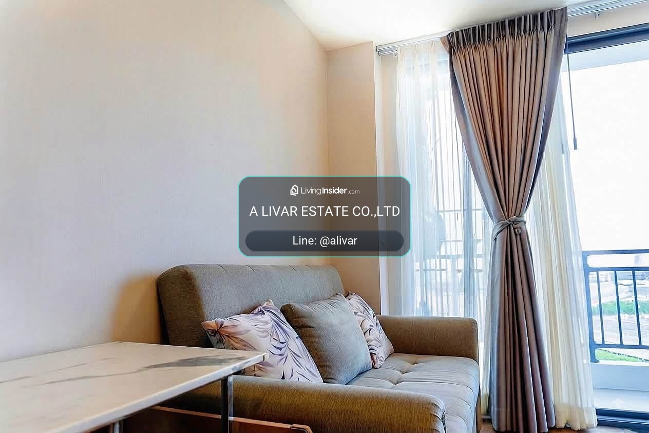 RC105526 Condo for rent/sale 1 bed at Artisan Ratchada ใกล้ MRT ศูนย์วัฒนธรรมแห่งประเทศไทย  – รูปที่ 2