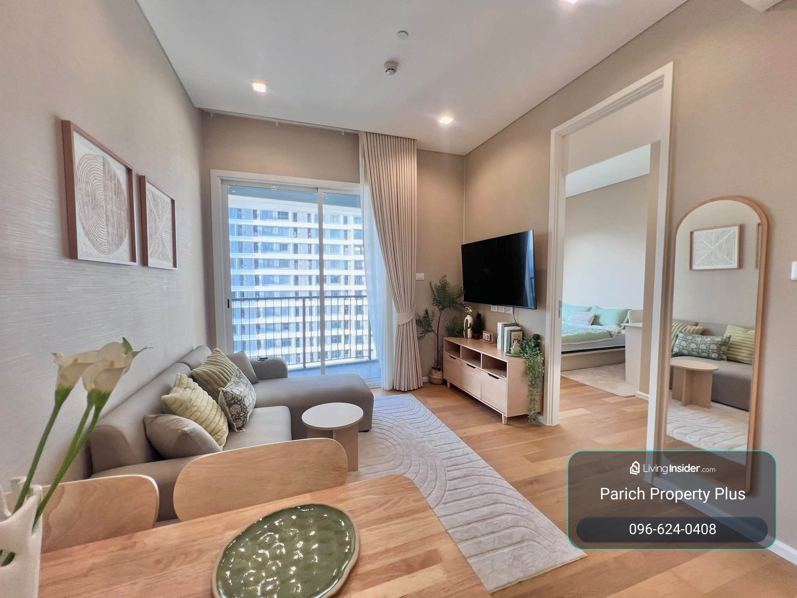 [เช่า] คอนโดห้าแยกลาดพร้าว The Saint Residences | ห้องใหญ่ 44 ตร.ม. ชั้น 30 ใกล้ BTS ห้าแยกลาดพร้าว MRT พหลโยธิน และ Central Ladprao – รูปที่ 3