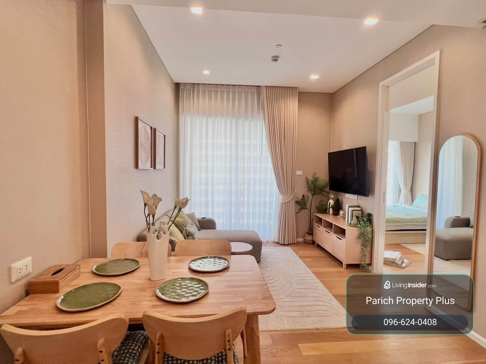 [เช่า] คอนโดห้าแยกลาดพร้าว The Saint Residences | ห้องใหญ่ 44 ตร.ม. ชั้น 30 ใกล้ BTS ห้าแยกลาดพร้าว MRT พหลโยธิน และ Central Ladprao – รูปที่ 2