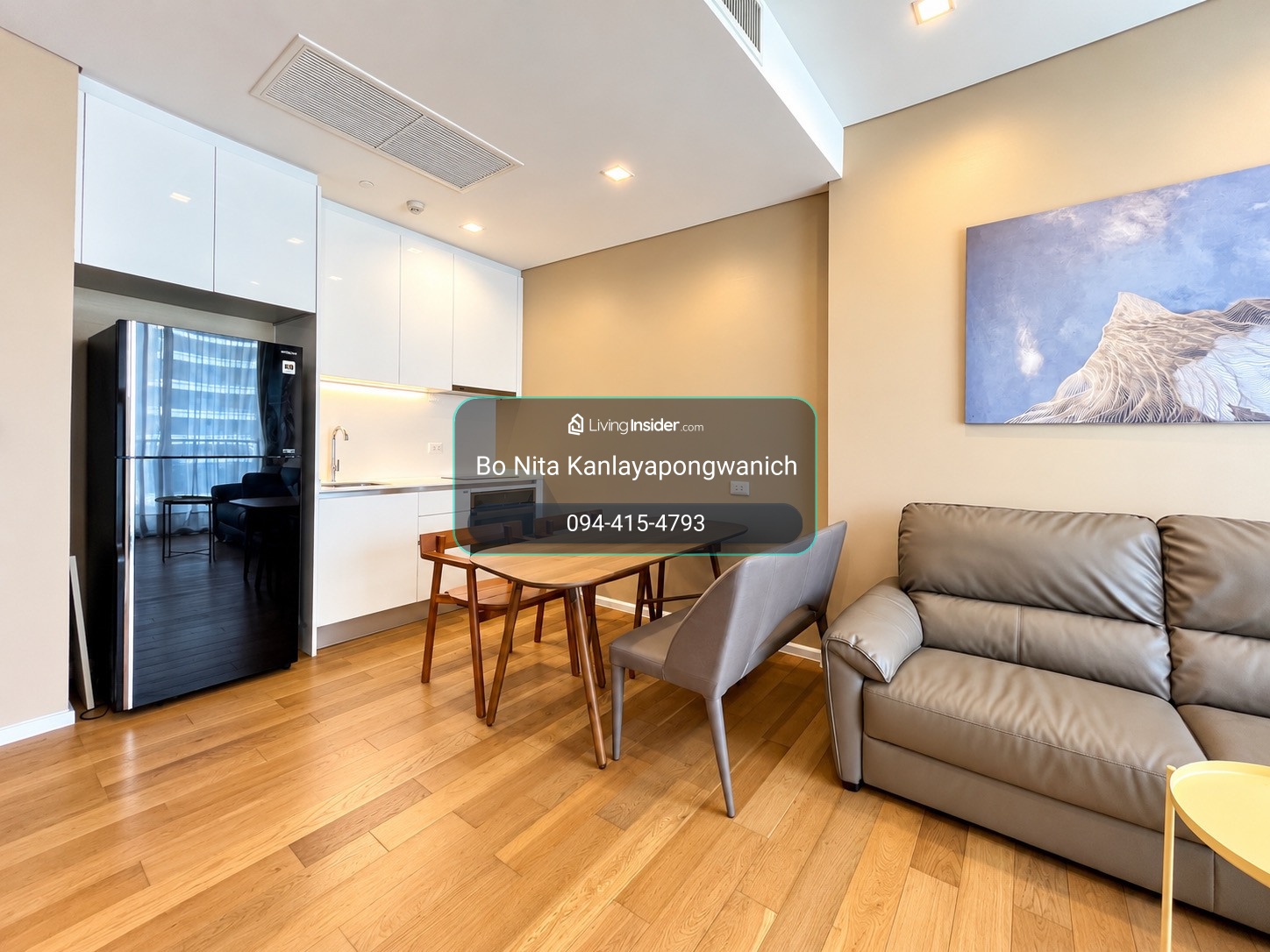 ✨ ราคาพิเศษ! The Saint Residences ห้องใหญ่ 44 ตร.ม. | 1 ห้องนอน | 21,000 บาท/เดือน – รูปที่ 4