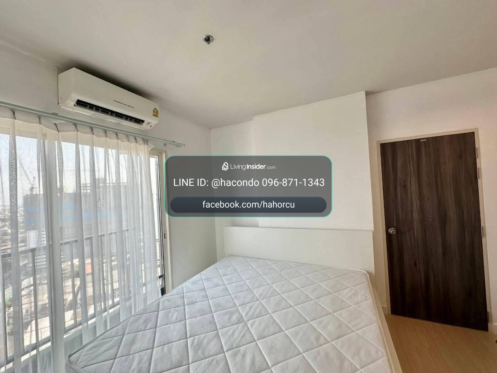 Metro Sky Wutthakat【𝐑𝐄𝐍𝐓】🔥ห้องกว้างฟังก์ชันครบ โทนไม้อบอุ่น โซฟาหนังนุ่มนั่งสบาย🔥 ติดต่อไลน์ไอดี: @hacondo – รูปที่ 4
