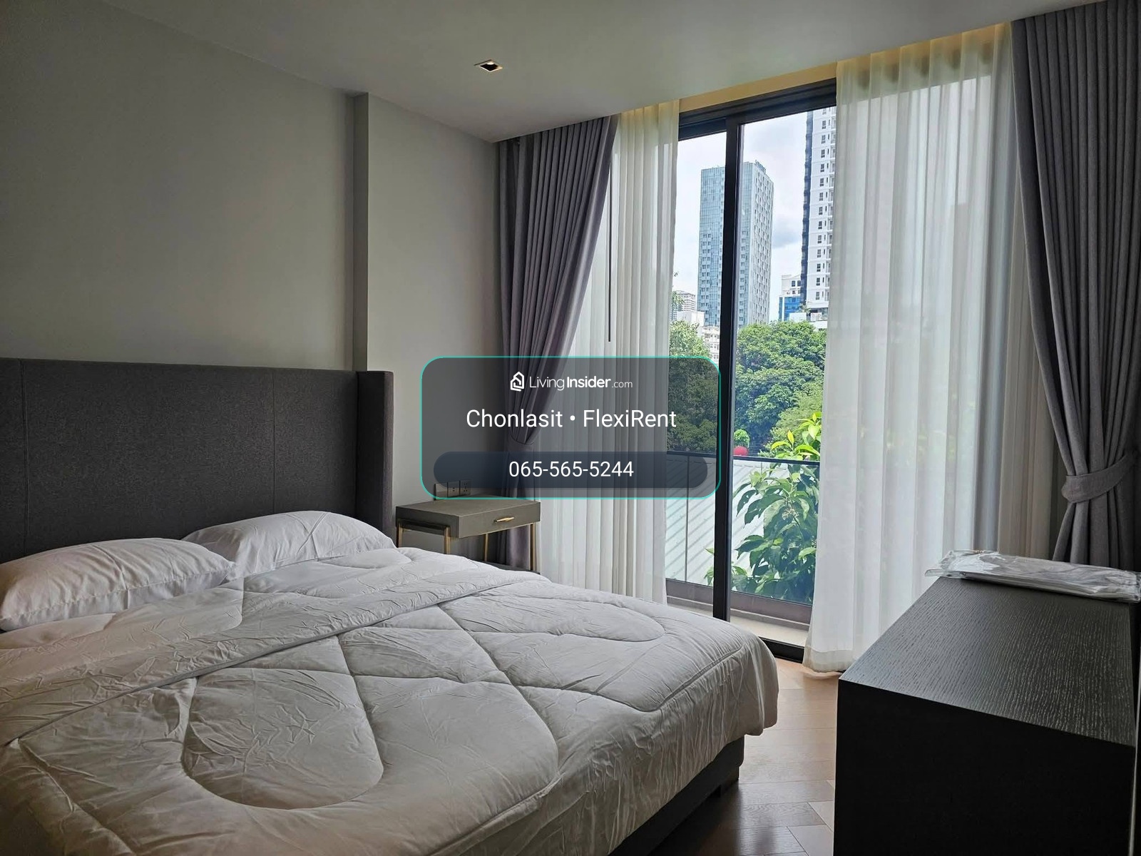 🌿 ห้อง 1 Bedroom ขนาด 53 ตร.ม. วิวสวนสีเขียว พร้อมอ่างอาบน้ำ | The Reserve 61 Hideaway – รูปที่ 3