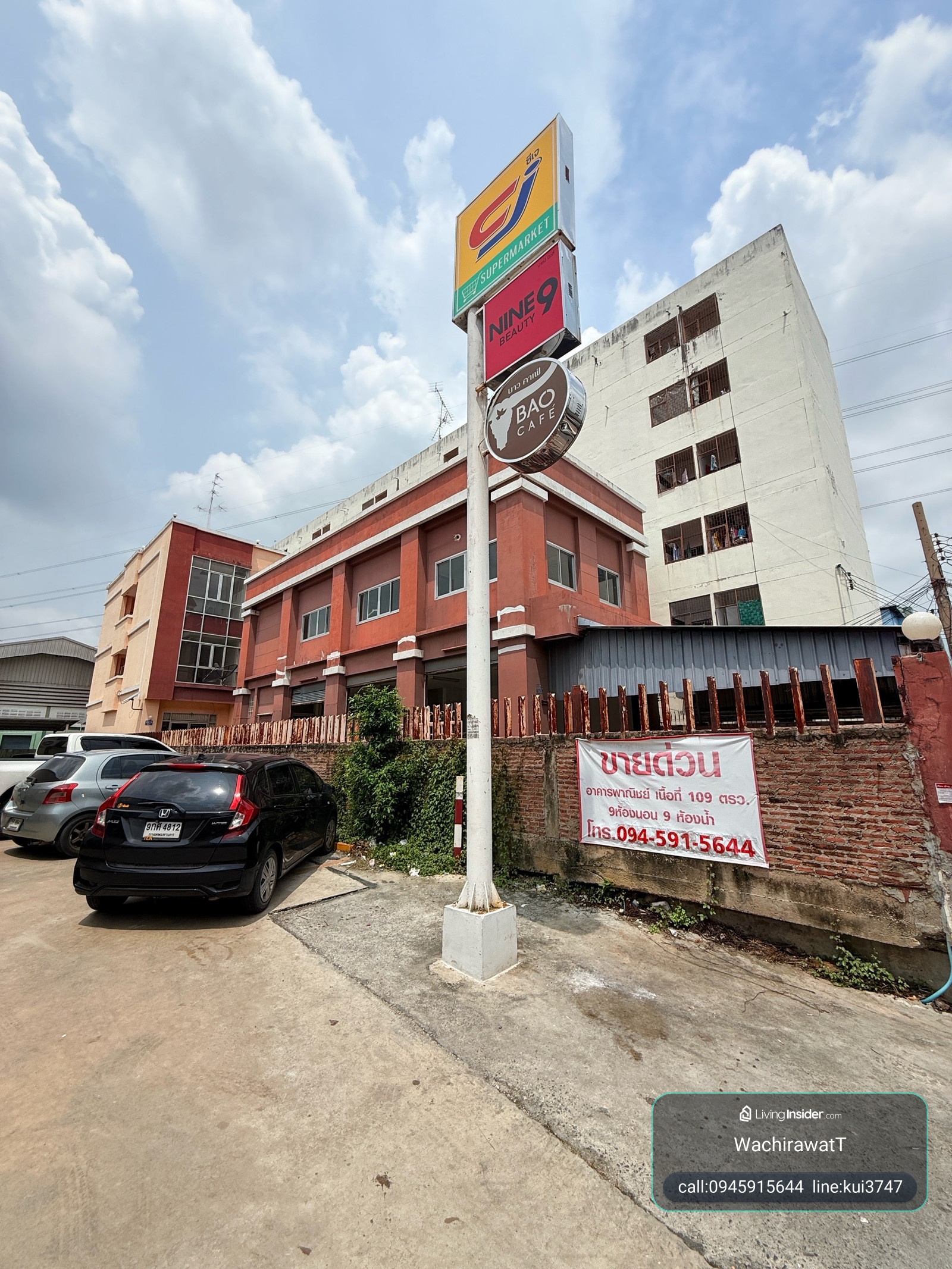 Commercial building, Theparak, good location next to CJ MORE Samut Prakan, Soi Sri Samit. – รูปที่ 2