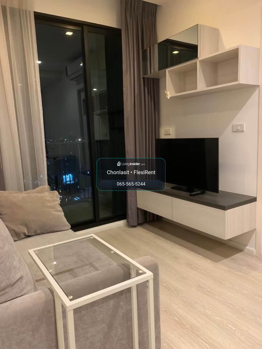 🏙️ Room 1 Bedroom, size 35 sq m., near MRT Sutthisan | QUINN Condo Ratchada 17 – รูปที่ 3